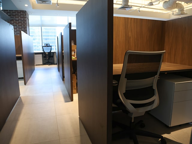Dedicated desk